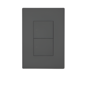 SONOFF M5 SwitchMan WiFi Wall Switch — 2 Gang Dark Grey (Matter)